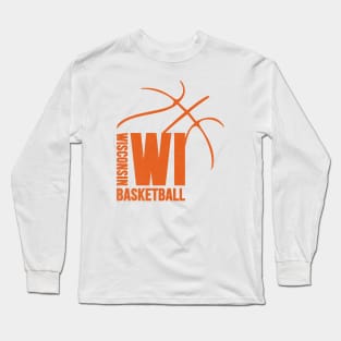 Wisconsin Basketball 01 Long Sleeve T-Shirt